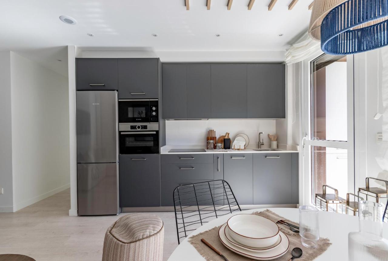 Ferienwohnung Nuevo Y Precioso En Algorta Con Parking Getxo Exterior foto